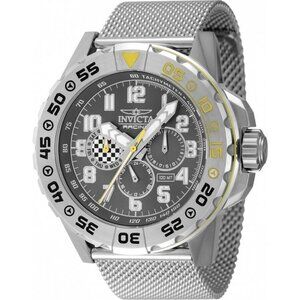 NWT Authentic Invicta Racing Quartz Black Dial Unisex Watch